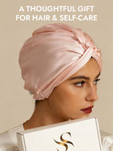 [Pink] SilkSilky  Sleep Cap 006