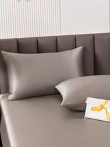 [Beige] SilkSilky  19Momme Pure Silk Pillowcase 003