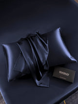 [Dark Blue] SilkSilky  19Momme Pure Silk Pillowcase 005
