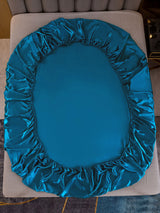 [Teal] SilkSilky  22Momme Bedding Set 003