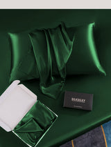 [Dark Green] SilkSilky  Pillowcase 004