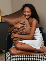 [Coffee] SilkSilky  Pillowcase 002