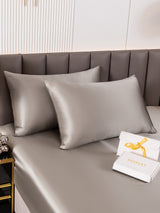 [Gray] SilkSilky  30Momme Pillowcase 001
