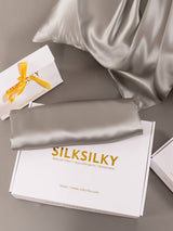 [Gray] SilkSilky  30Momme Pillowcase 004