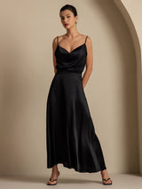 [Black] SilkSilky  Skirt 006