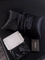 [Black] SilkSilky  22Momme Pure Silk Pillowcase 004