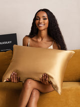 [Deep Camel] SilkSilky  22Momme Pure Silk Pillowcase 002