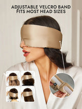 [Beige] SilkSilky  Eye Mask 004