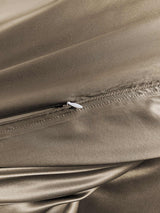 [Khaki] SilkSilky  19Momme Bedding Set 007