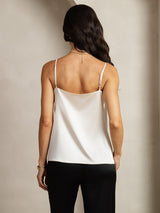 [Light Gray] SilkSilky  Spaghetti Strap Camisole Top 002