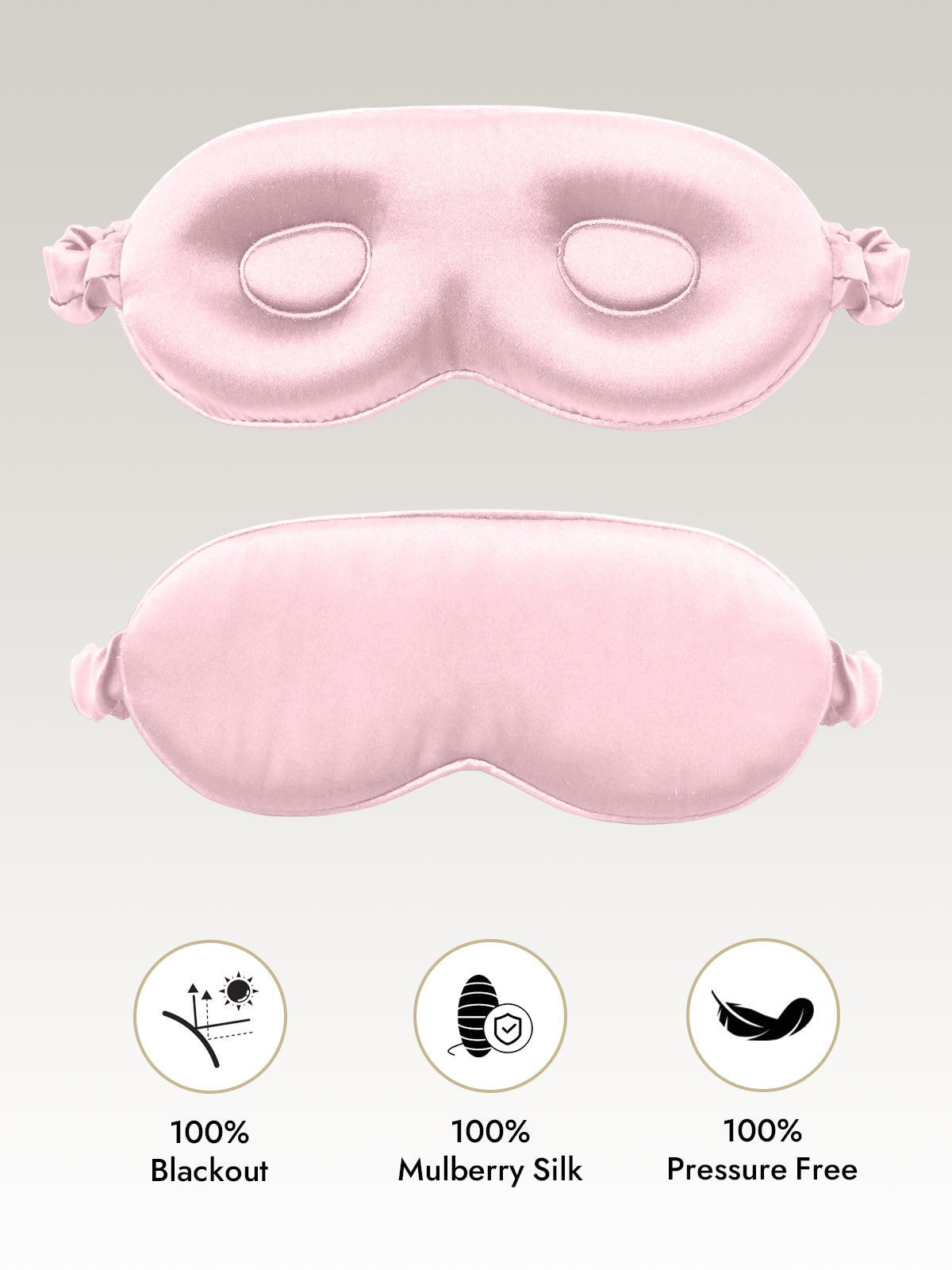 [Pink] SilkSilky  Eye Mask 001