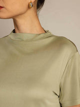 [Dried Herb] SilkSilky  Short Sleeve Women's T-Shirt 004