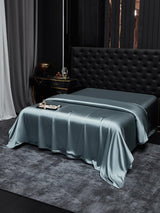 [Grayish Blue] SilkSilky  Duvet Covers 001