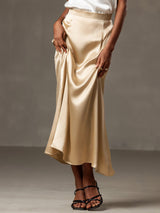 [Champagne] SilkSilky  Skirt 002