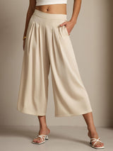 [Beige] SilkSilky  Women's Pants 003