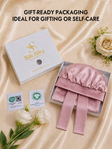 [Pink] SilkSilky Sleep Cap 007