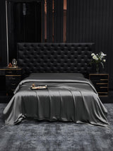 [Dark Gray] SilkSilky  Duvet Covers 002