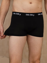 [Black] SilkSilky  Men's Underwear 001