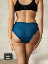 [Teal] SilkSilky Pure Silk Panty 003