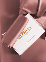 [Pale Mauve] SilkSilky  22Momme Pillowcase 006
