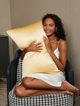 [Champagne] SilkSilky  22Momme Pure Silk Pillowcase 004