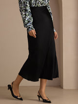 [Black] SilkSilky  Skirt 003