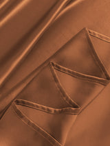 [Coffee] SilkSilky  22Momme Pure Silk Bedding Set 006,