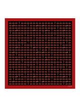 [Black Cherry] SilkSilky Scarf 001