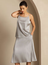 [Griffin Gray] SilkSilky  Spaghetti Strap Camisole Top 006