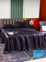 [Deep Purple] SilkSilky  25Momme Bedding Set 006