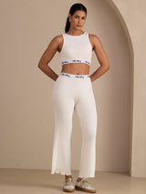 [White] SilkSilky  Women's Pants 007
