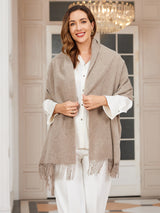 [Dark Khaki] SilkSilky  Scarf 001