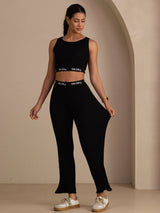 [Black] SilkSilky  Women's Pants 001
