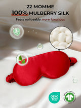 [Wine] SilkSilky  22Momme Eye Mask 006