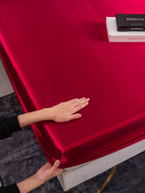 [Wine] SilkSilky  19Momme Bedding Set 003