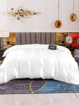 [White] SilkSilky  Duvet Covers 003