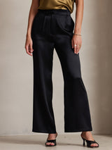 [Black] SilkSilky  Women's Pants 001
