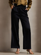 [Black] SilkSilky  Women's Pants 003