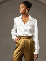 [Brown] SilkSilky  Women's Pants 004