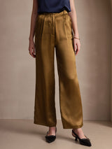 [Brown] SilkSilky  Women's Pants 005