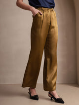 [Brown] SilkSilky  Women's Pants 006