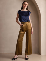 [Brown] SilkSilky  Women's Pants 008