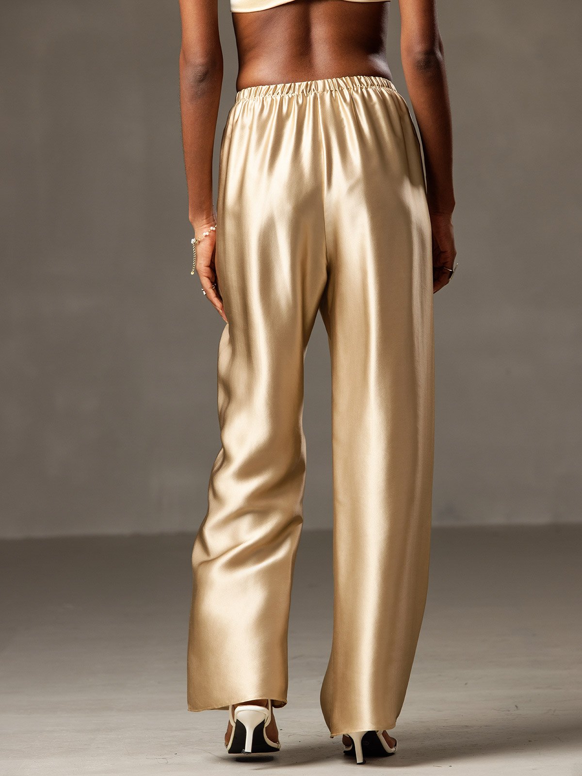 [Champagne] SilkSilky  Women's Pants 002