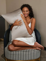 [Gray] SilkSilky  30Momme Pillowcase 002
