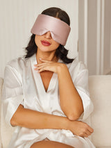 [Light Pink] SilkSilky  Eye Mask 004