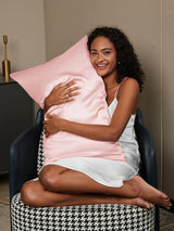 [Pink] SilkSilky  30Momme Pillowcase 002