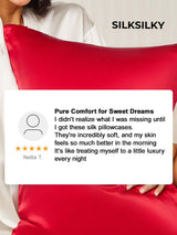 [Pink] SilkSilky  30Momme Pillowcase 004