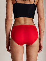 [Red] SilkSilky  100% Silk Jersey Panty 007