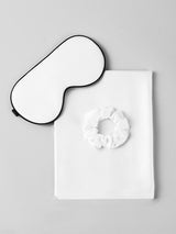 [White] SilkSilky 19Momme Pure Silk Pillowcase Set 001