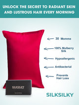 [Wine] SilkSilky  30Momme Pillowcase 002